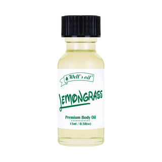 Premium Body Oil 0.5oz Inspired by Lemongrass Type
