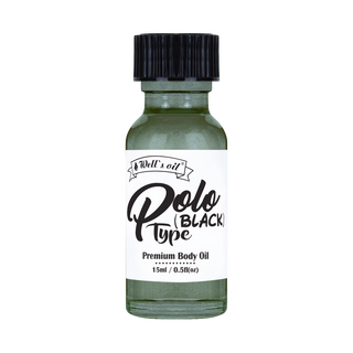 Premium Body Oil 0.5oz Inspired by Polo Black Type
