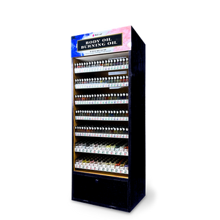 *100-Kinds* Perfume Oil Roll-On + 26-Kinds Body & Burning Oil Display Stand