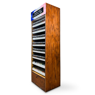 120-Kinds Perfume Oil Roll-On + 26-Kinds Body & Burning Oil Display Stand