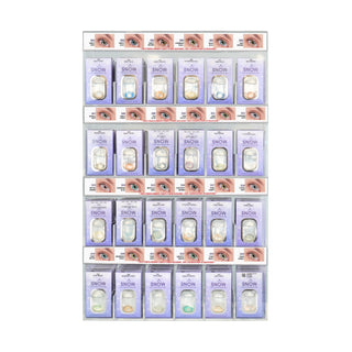 SNOW 24-Kinds Soft Color Lens - 4 pcs Each (96 pcs)