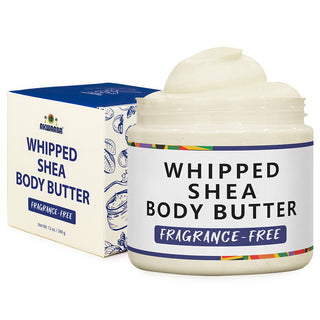 (NEW) Whipped Shea Butter (Fragrance-Free) - 12 oz.