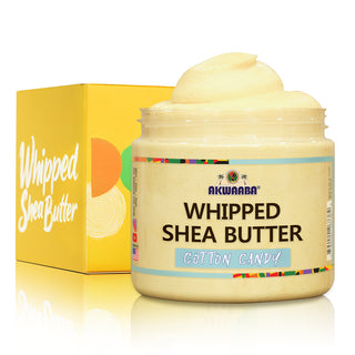 Yellow Whipped Shea Butter (Cotton Candy) - 12 oz.