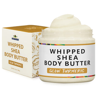 (NEW) Whipped Shea Butter (Glow Turmeric) - 12 oz.