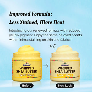 Yellow Whipped Shea Butter (Jamaican Tropic) - 12 oz.