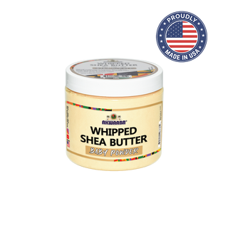Yellow Whipped Shea Butter (Baby Powder) - 12 oz.