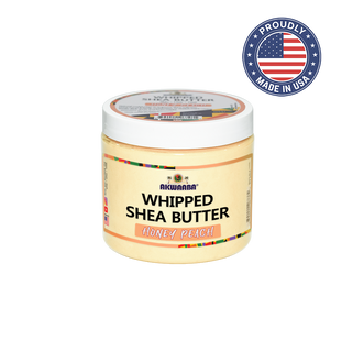 Yellow Whipped Shea Butter (Honey Peach) - 12 oz.