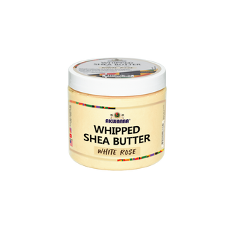 Yellow Whipped Shea Butter (White Rose) - 12 oz.
