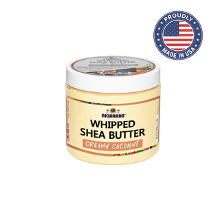 Yellow Whipped Shea Butter (Creamy Coconut) - 12 oz.