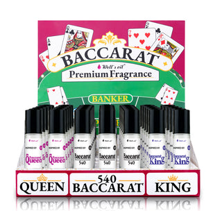 BR-BCSET | Baccarat Perfume Oil Roll-On 0.33 fl Oz Box Set (63 pcs)