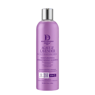 DE43 | Agave & Lavender Moisturizing & Strengthening Shampoo 12 oz.