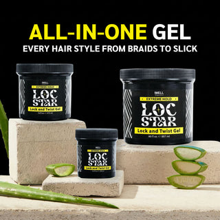 LS01-03/01SET | Loc Star Braid & Loc Gel