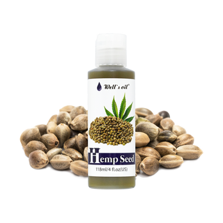 100% Pure Natural Carrier Oil 4 fl. oz. Hemp Seed