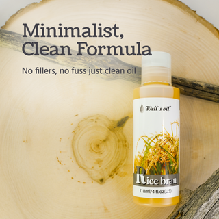 100% Pure Natural Carrier Oil Rice Bran