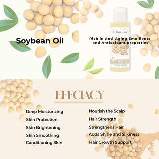 100% Pure Natural Carrier Oil 4 fl. oz. Soybean