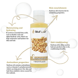 100% Pure Natural Carrier Oil 4 fl. oz. Soybean
