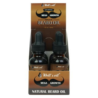 WBD | Mega Growth Beard Oil 1oz - 1 box (6 pcs)