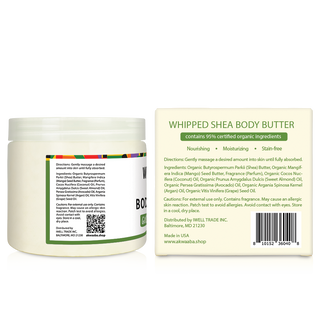 (NEW) Whipped Shea Butter (Gold Pineapple) - 12 oz.
