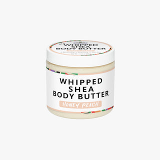 (NEW) Whipped Shea Butter (Honey Peach) - 12 oz.
