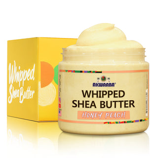 Yellow Whipped Shea Butter (Honey Peach) - 12 oz.
