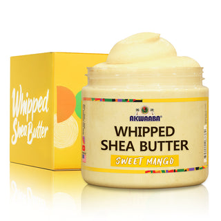 Yellow Whipped Shea Butter (Sweet Mango) - 12 oz.