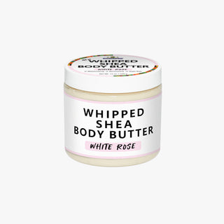 (NEW) Whipped Shea Butter (White Rose) - 12 oz.
