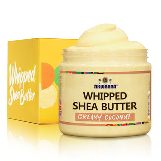 Yellow Whipped Shea Butter (Creamy Coconut) - 12 oz.