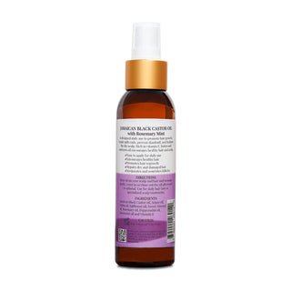 Jamaican Black Castor Oil Spray 4oz Rosemary Mint